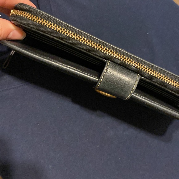 Coach Signature Stripe Wallet - Picture 6 of 10
